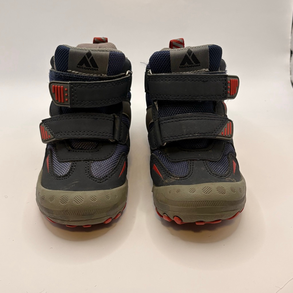 Baby MISHANSHA Boots 7‎ Navy Red